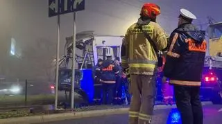 Wypadek tramwajów w Krakowie