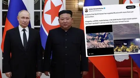 Korea Północna "dostarczyła Rosji coś więcej" niż tylko amunicję
