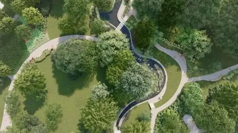 Tak park ma wyglądać po zakończeniu prac