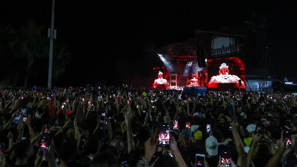 Koncert Lady Gagi na Copacabana Beach