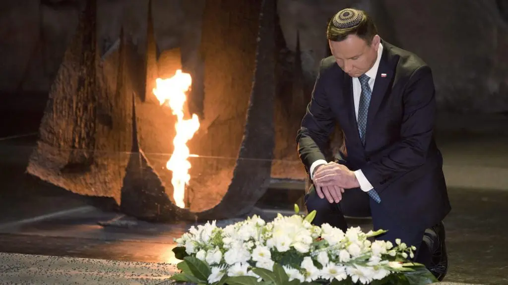 Prezydent Andrzej Duda z wizytą w Yad Vashem. 17 stycznia 2017