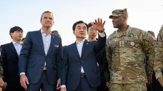 Pete Hegseth w Korei Południowej