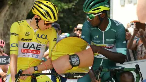 Fortuna na nadgarstku lidera Tour de France