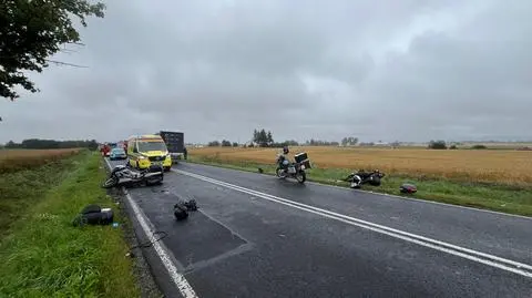 Poważny wypadek na DK 15 w województwie kujawsko-pomorskim
