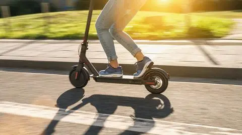 jazda na hulajnoga elektryczna