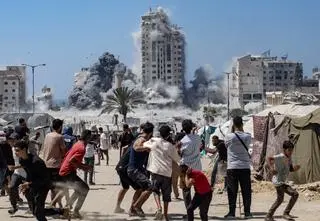 Ewakuacja Gazy. Izrael grozi zrównaniem miasta z ziemią