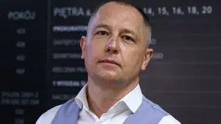 Zastępca prokuratora regionalnego w Katowicach Michał Binkiewicz