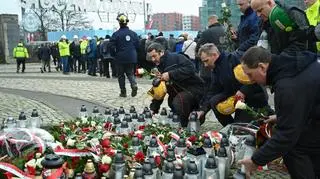 Uroczystość pod Pomnikiem Poległych Stoczniowców 1970 w Gdańsku z okazji 55. rocznicy Grudnia '70 (16.12.2025)