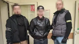 Zatrzymany mężczyzna 