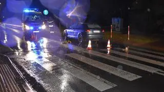 Miejsce jednego z wypadków