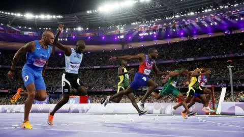 Fantastyczny finał biegu na sto metrów. Różnice były minimalne