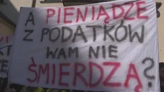 Protest w sprawie masterplanu dla Rybitw i Płaszowa
