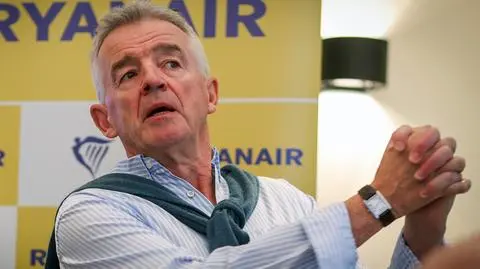 Dyrektor generalny linii lotniczych Ryanair Michael O'Leary 