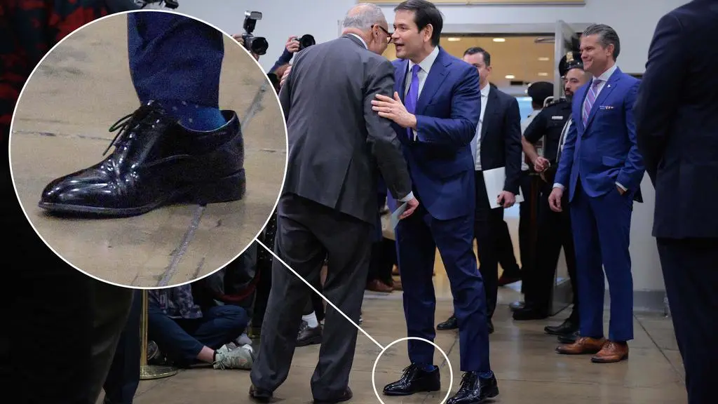 Marco Rubio w butach, które przykuły uwagę 