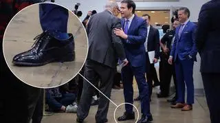Dlaczego Marco Rubio nosi za duże buty? Jest wyjaśnienie