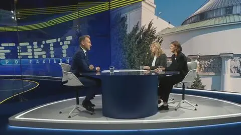 Wiktoria Jędroszkowiak i Wiktoria Nowak w programie "Fakty po Faktach"
