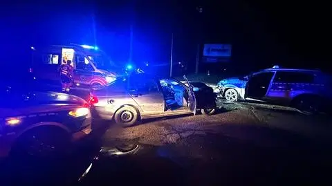 17-letni kierowca doprowadził do kolizji z dwoma radiowozami