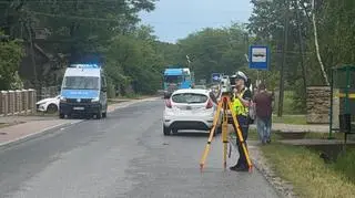 Dwunastolatek potrącony w pobliży przystanku, był reanimowany