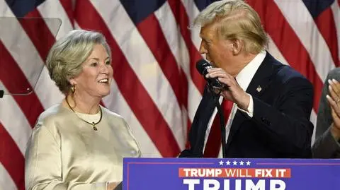 Susie Wiles i Donald Trump