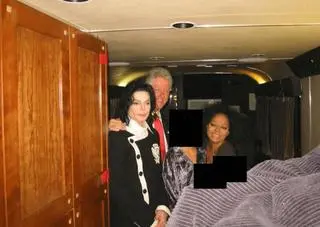 Michael Jackson, Bill Clinton i Diana Ross