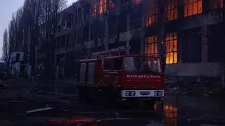 Zniszczenia w Odessie po ataku Rosjan