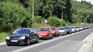 "Przez remont wszyscy stoją"