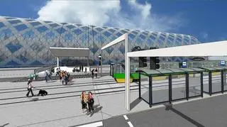 Rozwiązanie to unika konieczności znoszenia po schodach bagażów