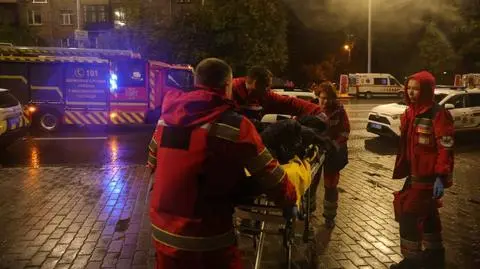 Zmasowany rosyjski atak na Kijów