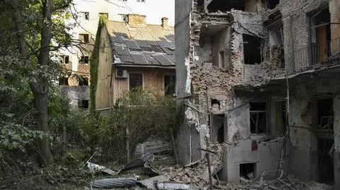 Skutki rosyjskiego ataku we Lwowie