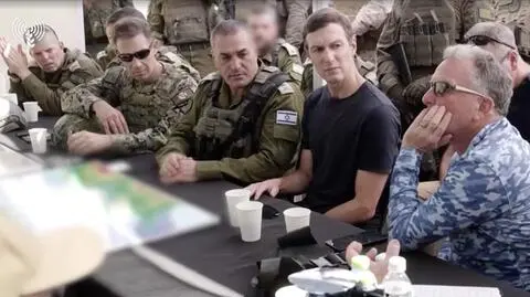 Jared Kushner i Steve Witkoff w Strefie Gazy