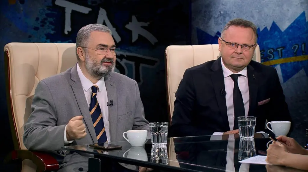 Karol Karski i Andrzej Szejna w "Tak jest" 