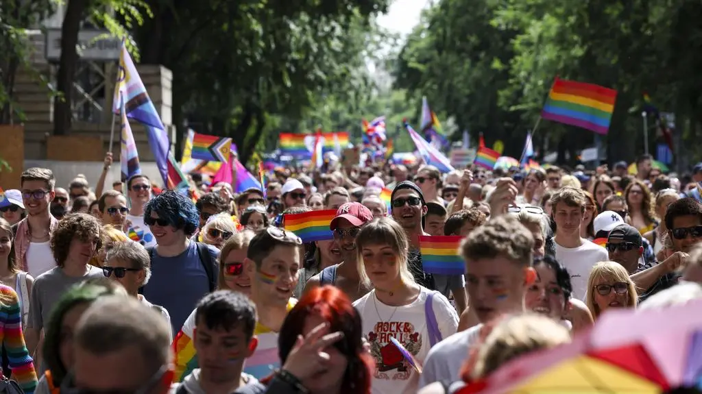 Parada równości przeszła ulicami Budapesztu (zdjęcie archiwalne)
