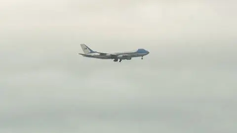 Samolot Donalda Trumpa