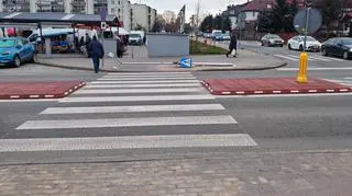 Zmodernizowane przejście przy ulicy Aleksandrowskiej w Zgierzu