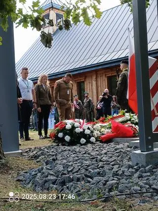 Na uroczystości obecni byli m.in przedstawiciele Wojska Polskiego