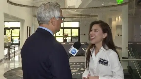 Cała rozmowa Marcina Wrony z Aleksandrą Uznańską-Wiśniewską dzień przed lądowaniem na Ziemi Sławosza Uznańskiego-Wiśniewskiego