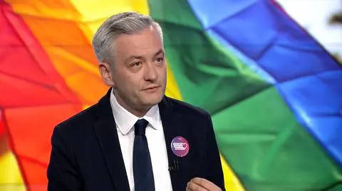 Biedroń: wiem co to jest żyć w szafie wiem co to znaczy poczucie gorszości