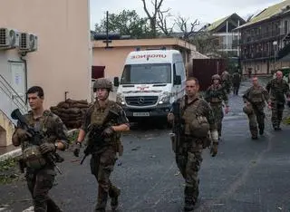 Francuski patrol na Majotcie 