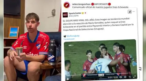 Dzikie sceny i nokaut na boisku. "Najbrutalniejszy cios w historii futbolu"