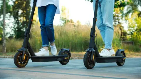 jazda na hulajnoga elektryczna