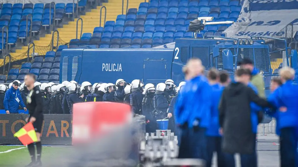 Zadyma na Stadionie Śląskim