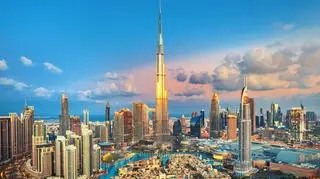 Burdż Chalifa, czyli obecnie najwyższy budynek świata. 