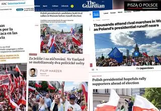 Światowe media: "masowe wiece" w "skłóconym i podzielonym kraju"