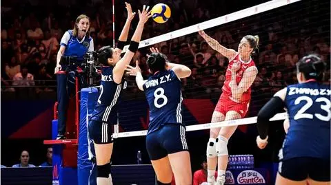 Polska - Chiny w ćwierćfinale Ligi Narodów siatkarek. O której godzinie mecz?