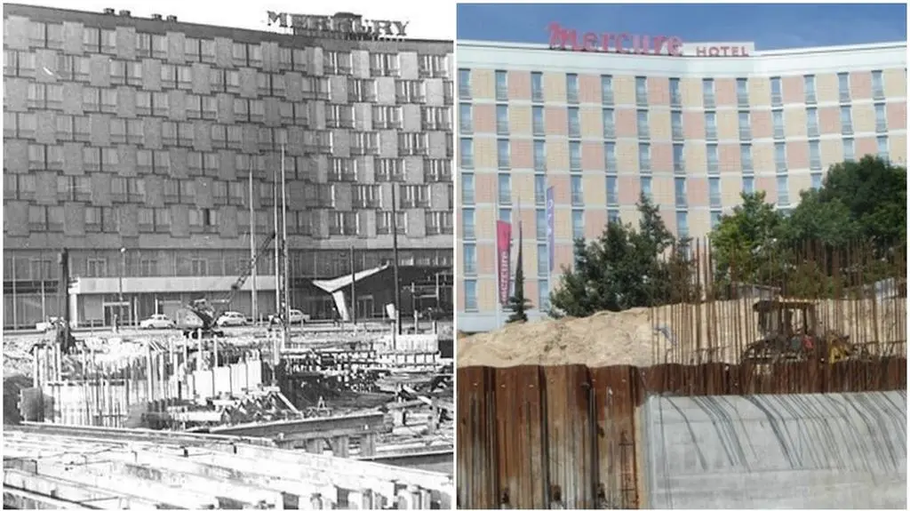 Hotel Merkury od frontu