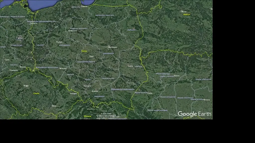 balice mapka