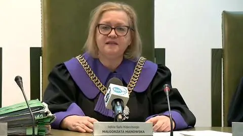 Małgorzata Manowska nie odpowie przed rzecznikiem dyscyplinarnym