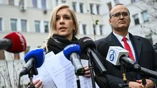 Zastępczyni prezydent Gdańska Emilia Lodzińska i wicewojewoda pomorski Emil Rojek