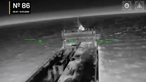 Nocne ataki ukraińskich dronów