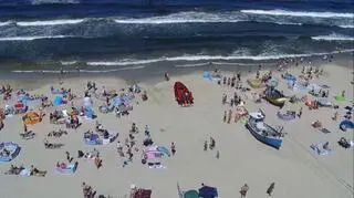 Mężczyznę reanimowali plażowicze